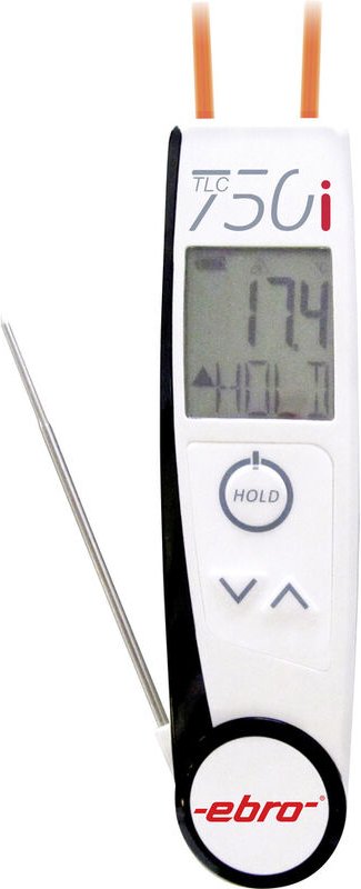 Ebro - tlc 750i Infrarothermometer und Einstichthermometer (haccp) Optik 2:1 -50 - +250 °c HACCP-kon