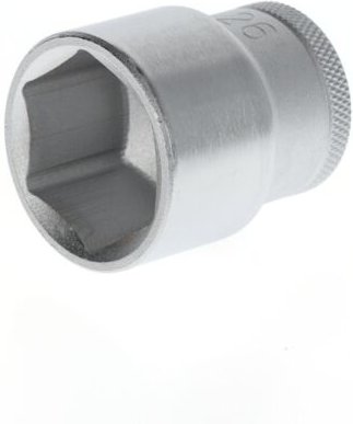 Steckschlüsseleinsatz 19 1/2 ″ 6-kant Schlüsselweite 26 mm Länge 41,5 mm