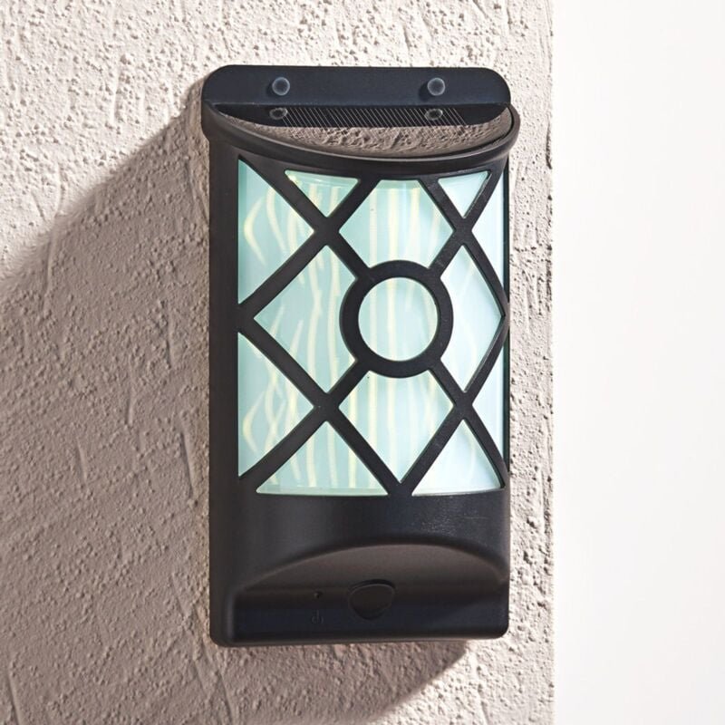 Buri - led Solar-Wandleuchte Wandlampe Außenleuchte Solarleuchte Gartenlampe Dekolicht