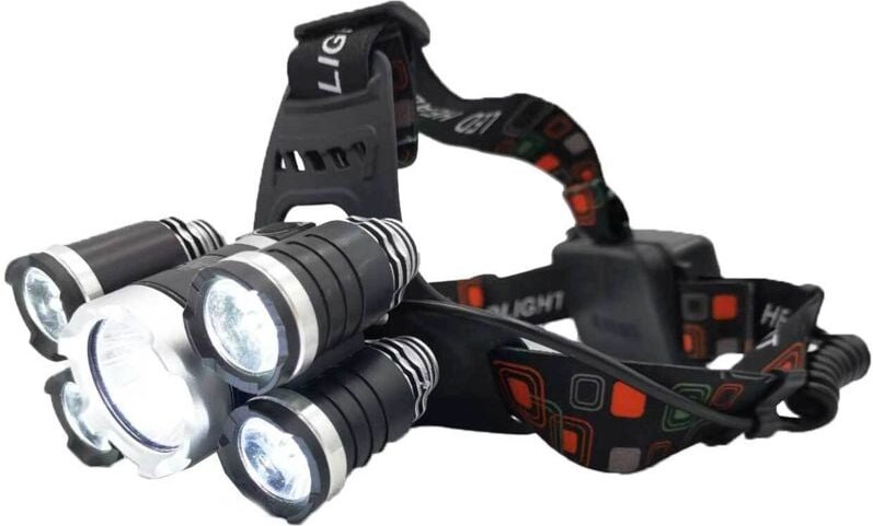 x LED-Stirnlampe, wiederaufladbare Stirnlampe