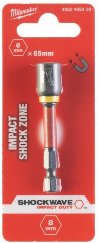 MILWAUKEE MAGNETISCHER SECHSKANT-STECKDECKEL 8 mm (65 mm)