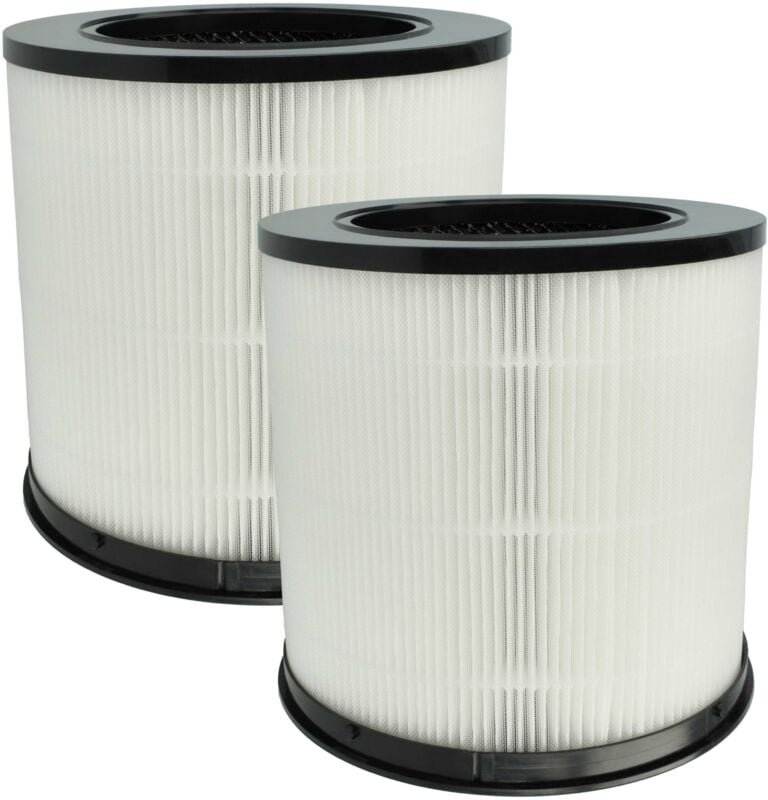 2x Luftilter Ersatz für Xiaomi BHR5861GL, AFEP7TFM01 für Luftreiniger - Kombifilter Vorfilter + hepa + Aktivkohle - Vhbw