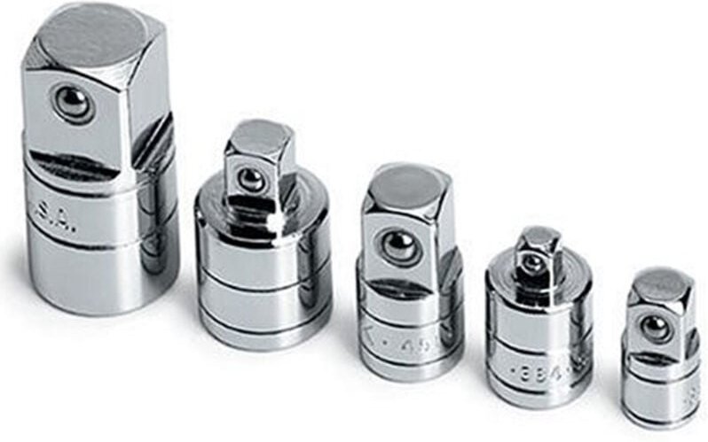 Trade Shop Traesio - Trade Shop - 5 stücke steckschlüssel reduzierende adapter für druckluftwerkzeuge chrom vanadium -