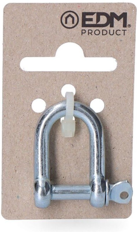 EDM - Verzinkter Schäkel 6 mm 1/4 Zoll