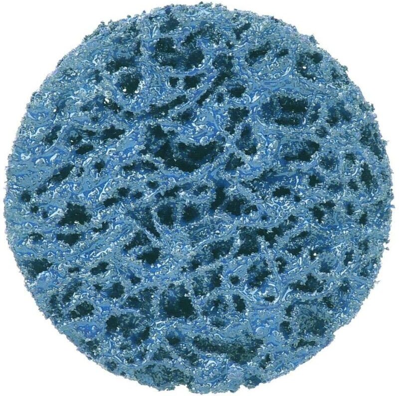 Zoll (50 mm) Polyurethan-Polierscheibe, Abbeizrolle zur Rostentfernung, Schleifscheibe mit Arretierung (blau), Schleifsc...