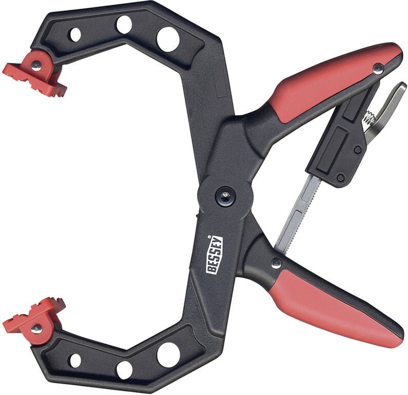 Ratschenzwinge Bessey XCR4 Spann-Weite (max.):100 mm Ausladungs-Maße:75 mm