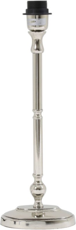 Light & Living - tischlampe - Purna - silber - metall - einzelne