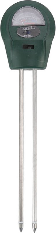 3-in-1 Bodentester ohne Batterie – Misst Feuchtigkeit, pH-Wert und Licht, Gartenarbeit, Landwirtschaft, ABN, Solar-Boden...