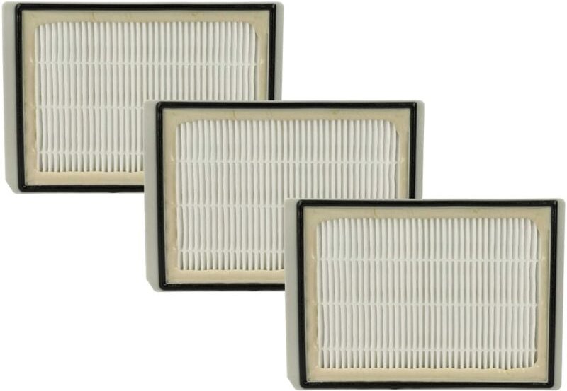 Thumbnail - 3x Staubsaugerfilter kompatibel mit Bosch bsf 1201/03, bsd 3300/06, BSF1400/04 Staubsauger - hepa Abluft-Filter Schwarz ...