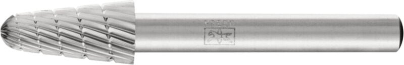 22450136 Frässtift hss Kugel Länge 60 mm Produktabmessung, ø 10 mm Arbeits-Länge 20 mm Schaft - Pferd