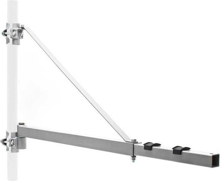Wiltec - Schwenkarm Halterung für Seilzug bis 600 kg, Träger für Seilwinde mit 110 cm Ausladung, schwenkbarer Arm für Se...