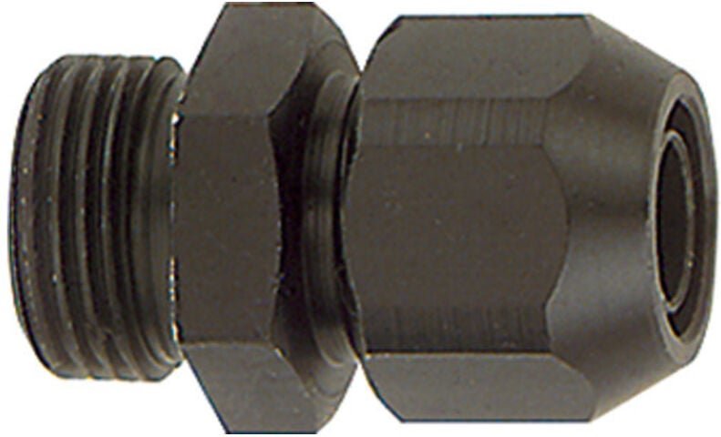 Riegler Einschraubverschraubung, Alu, für PVC-Gewebeschlauch 12x6, G 3/8