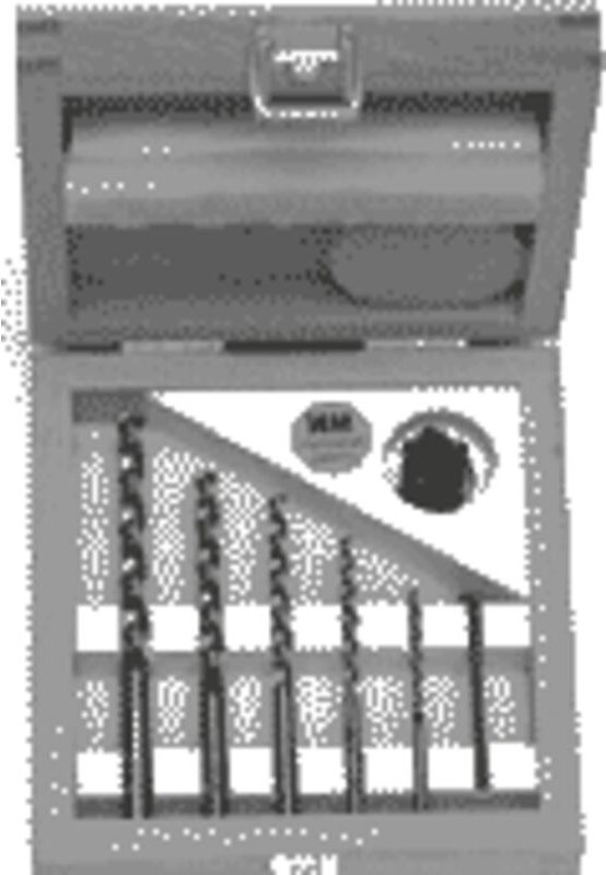 FP - Famag Bohrer Vario Aufsteckversenker Holzspiralbohrer 6tlg Zubehör 3575.505