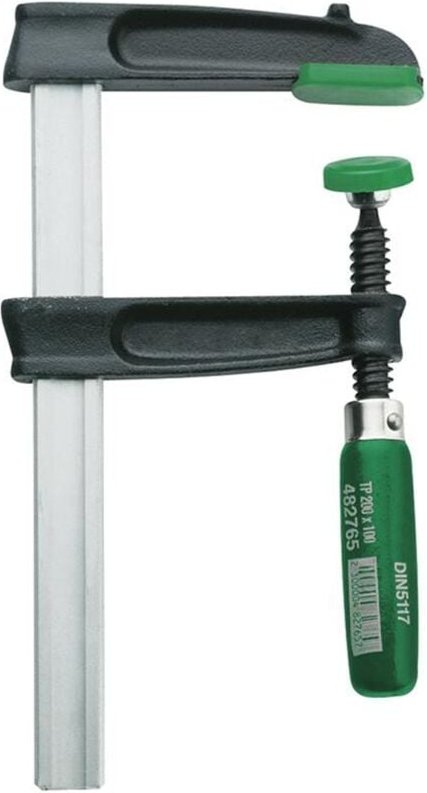 Schraubzwinge Temperguss 200x 50mm din - Fortis