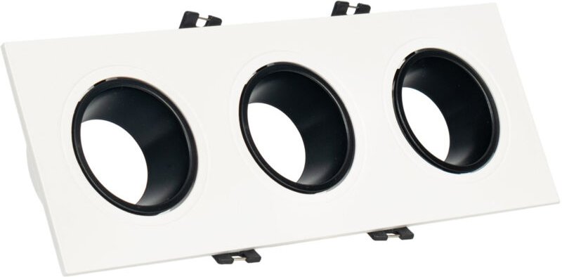 Schwenkbares Dreifach-Downlight GU10 / MR16 - Niedrig ugr -