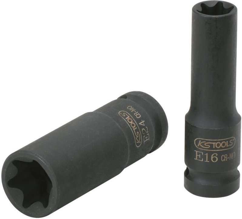 1/2" Torx-E-Kraft-Stecknuss, lang, E14