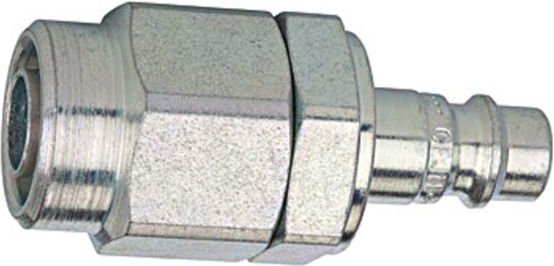 Nippel, NW7,2 - NW7,8, »stream line «, Stahl gehärtet/verz., 12x8 - Riegler