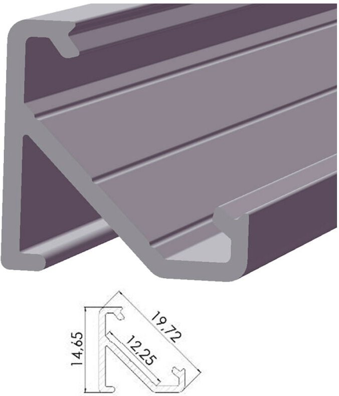 Profil Aluminium Kerl eco P03 1,00M