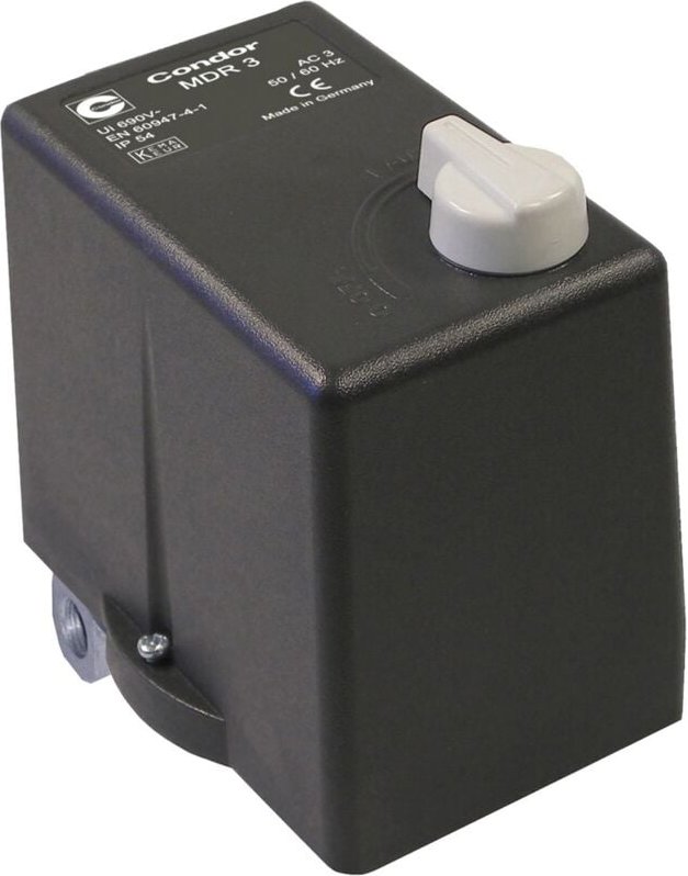 Elmag 11936 Druckschalter Condor. Mdr 3 EA/11 Bar, 400 Volt (6,3 - 10A)