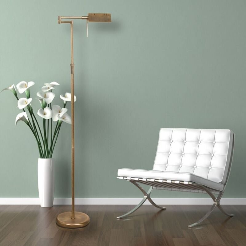 Mexlite - stehlampe - Karl - bronze - glas metall - designlampe -