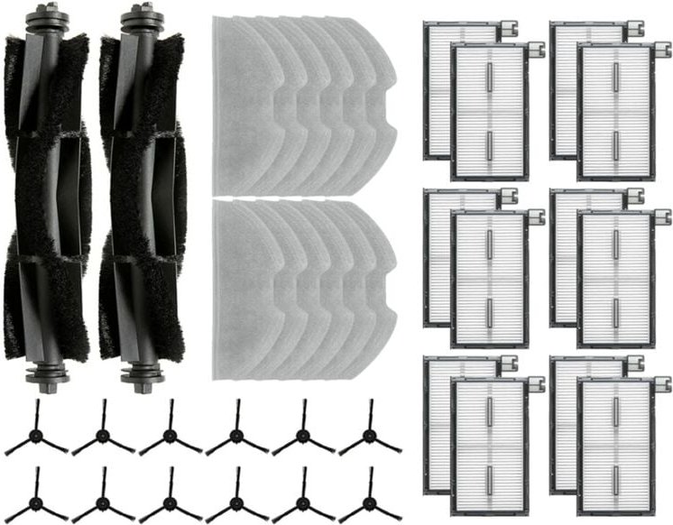 Für Clean X8 Pro Wichtigsten Pinsel Hepa-Filter Mopp Tuch Lappen Staub Tasche Zubehör Ersatz Teile