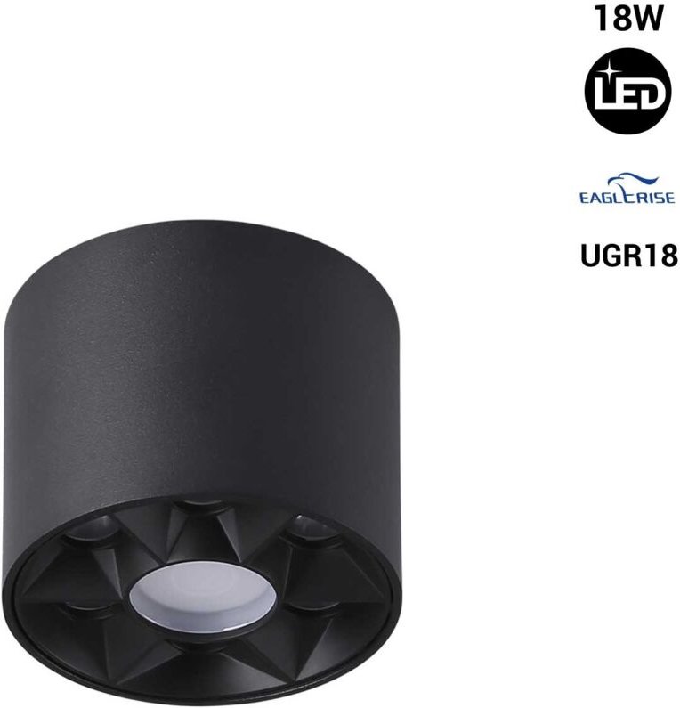 Led Deckenleuchte 8W - UGR18 - Eaglerise Treiber