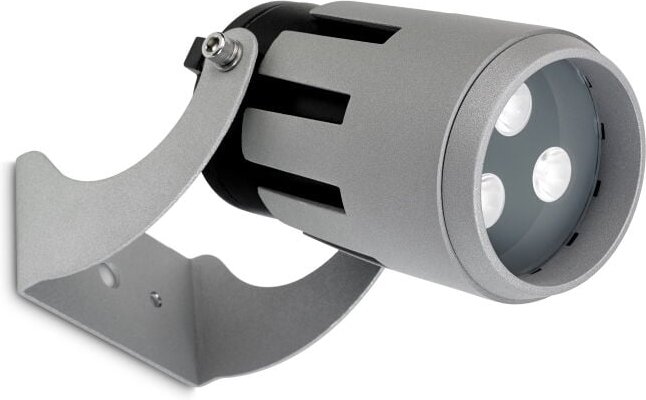 Proyector IP65 powell Ø90MM led 9.2 blanco cálido - 3000K on-off gris 607LM