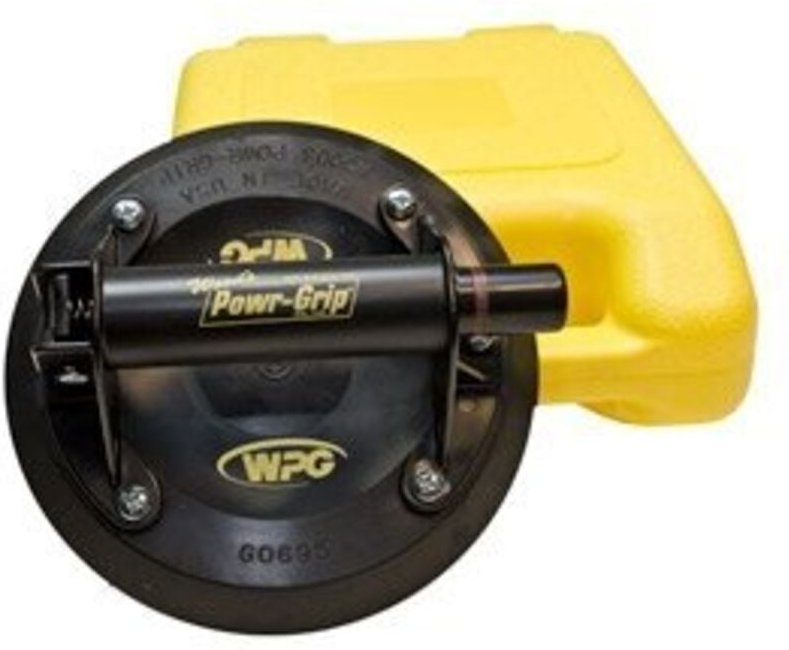 Saugnapf mit Pumpe 120 kg gemäß Arbeitscode 55 kg