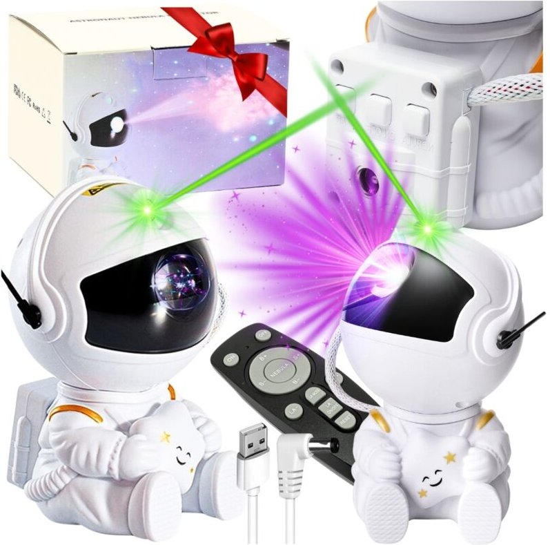Sternenprojektor Astronaut Kinder LED Himmel Nachtlicht Laser