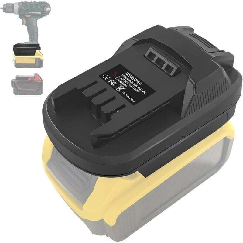 Akkuadapter für Milwaukee 18V M18-Akkus an Parkside-Elektrowerkzeuge, Akkuadapter für Dewalt 20V-Akkus an Parkside-Werkz...
