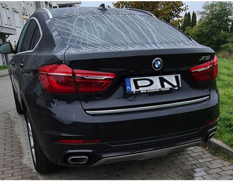 BMW X6 F16, F86 2014- Chromverkleidung Kofferraumdeckel