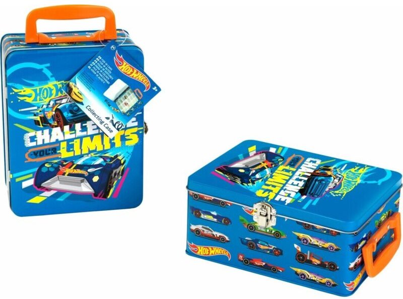 Theo Klein Hot Wheels Sammelkoffer (Metall) für 18 Autos