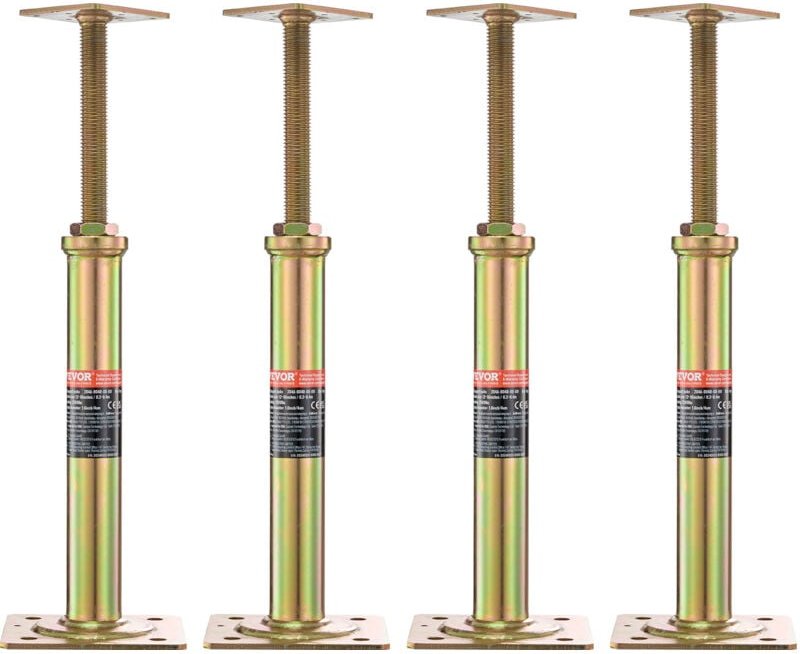 VEVOR Wagenheber für den Hausgebrauch, 4er-Pack, Höhenbereich von 29,4 bis 40,6 cm, maximale Tragkraft pro Einheit: 1000...