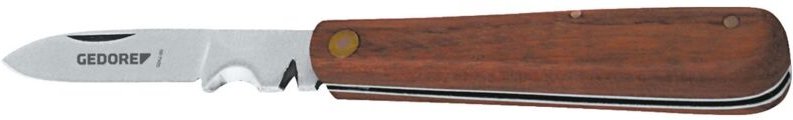 Gedore Kabelmesser 195mm, Klinge aus Stahl C75