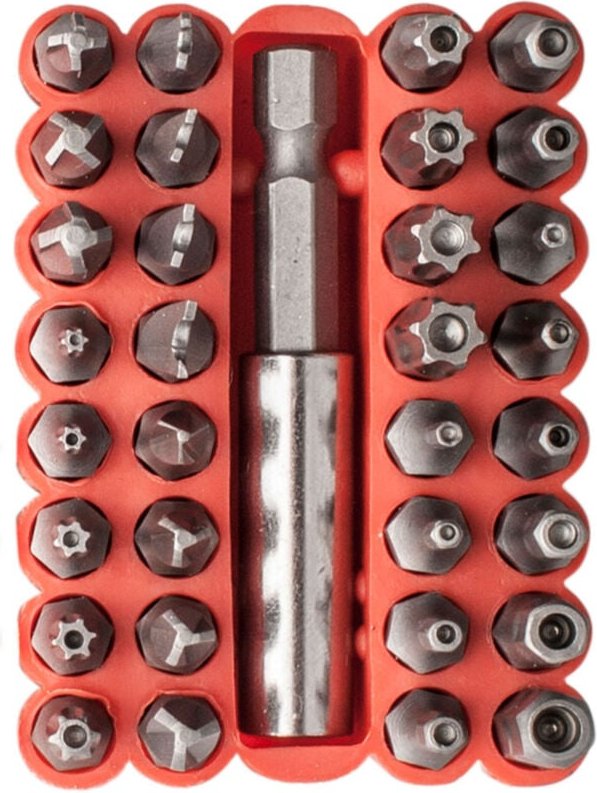Stein-Schraubendreher-Bits 33-teilig