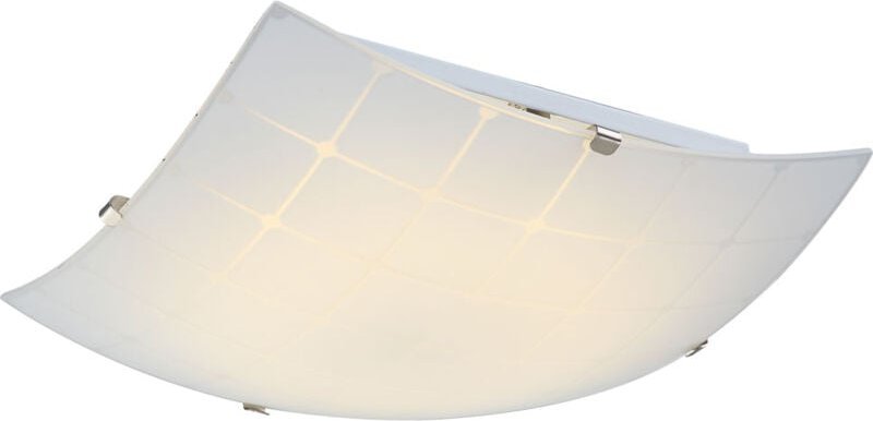 8 Watt led 1-flammig Deckenleuchte Deckenlampe Beleuchtung Lampe Leuchte Chrom Globo 40452