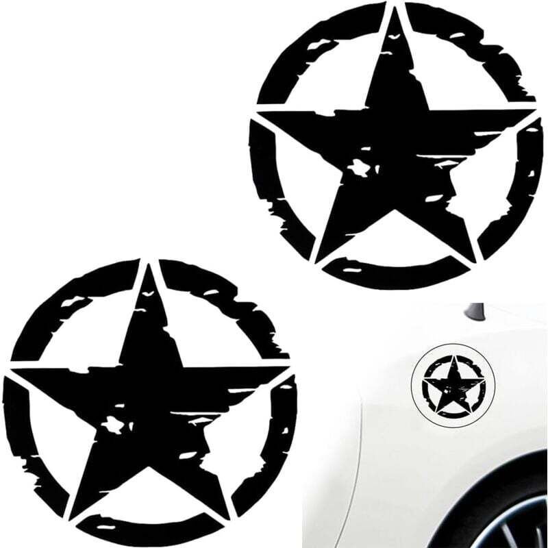 2 Stück Aufkleber, anwendbar auf Ihrem Kofferraum oder Ihrer Tür, Motorhaubengrafiken passend für die meisten Fahrzeuge,...