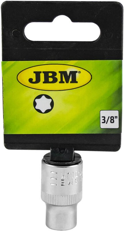 JBM - 3/8' E18 Chrom Torx Becher 13335