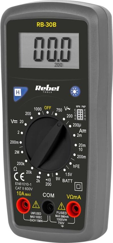 Rebel Tools RB-30B Multimeter