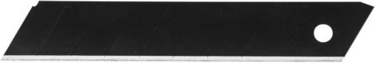 10x Ersatzklingen für Cuttermesser SK2 Stahl in Schwarz 9 mm