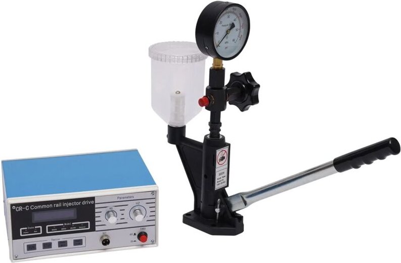 Common Rail Injector Tester & S60H Injector Validator 0-600bar & 0- 8000PSI Einspritzdüsen Prüfgerät