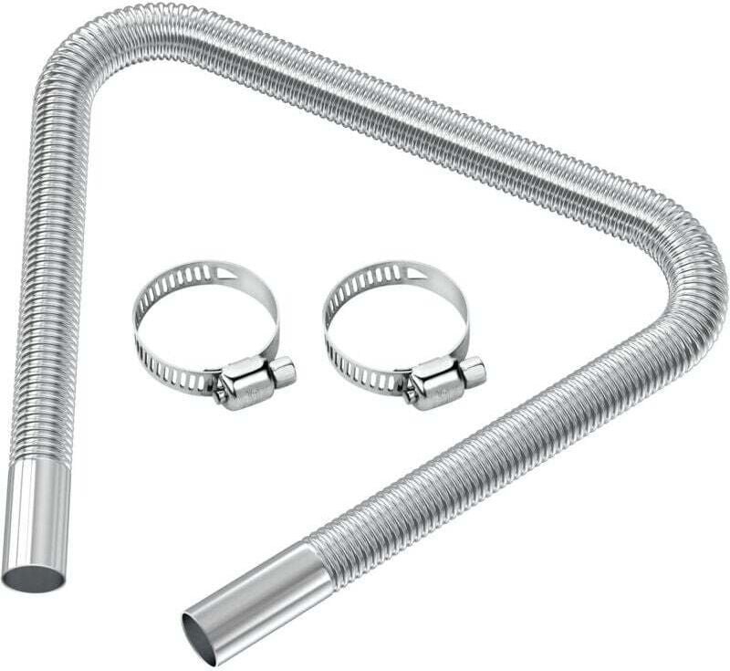 Flexibler Diesel-Gasentlüftungsschlauch, Autoheizungs-Auspuffrohr, Heizungs-Auspuffrohr, Innendurchmesser 2,5 cm/1 Zoll,...