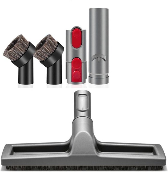 Adapter für Hartbodendüse und Rosshaarbürste für Staubsauger V15 V12 V11 V10 V8 V7 V6