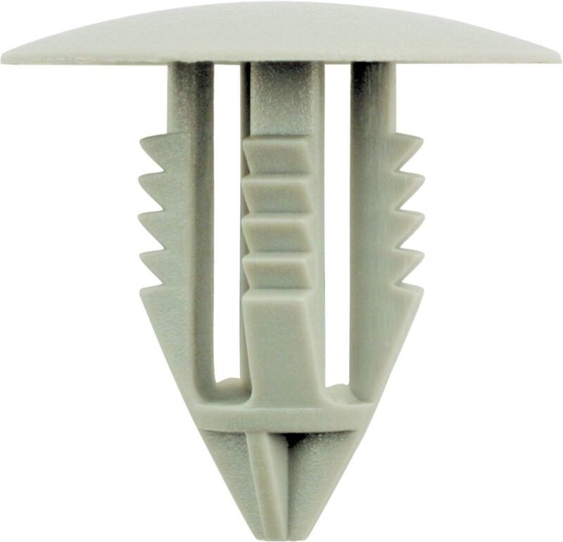 Stoßfänger-Verbindungsclip, Grau für Volvo,50er Pack