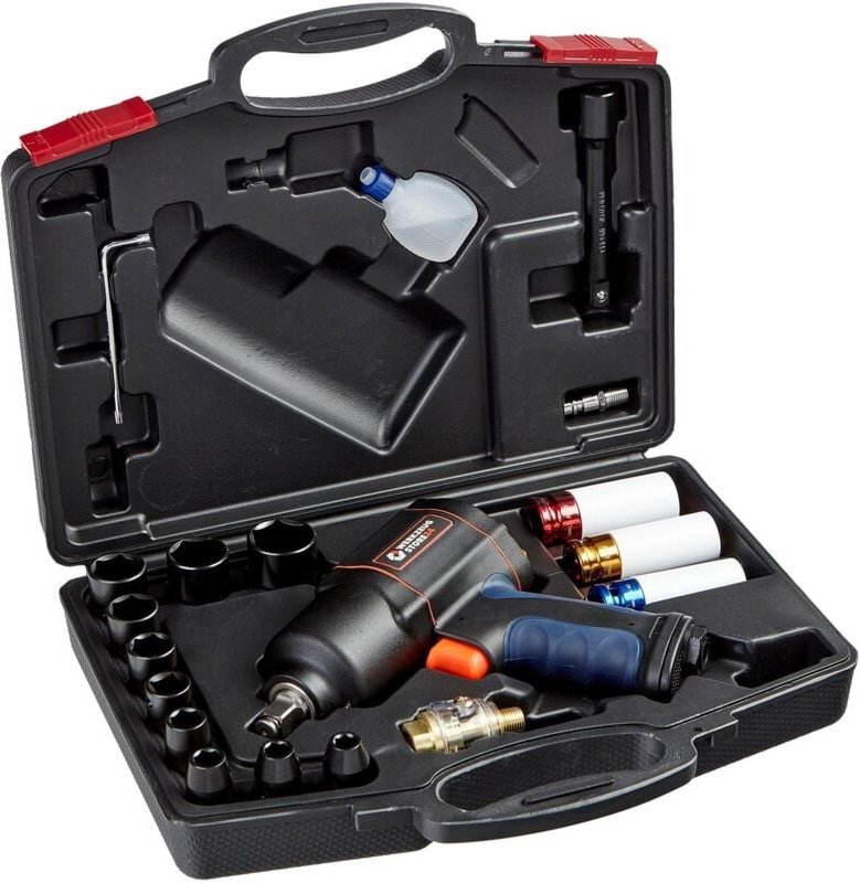 Ws24 - Druckluft-Schlagschrauber 1/2" 20tlg. 100107