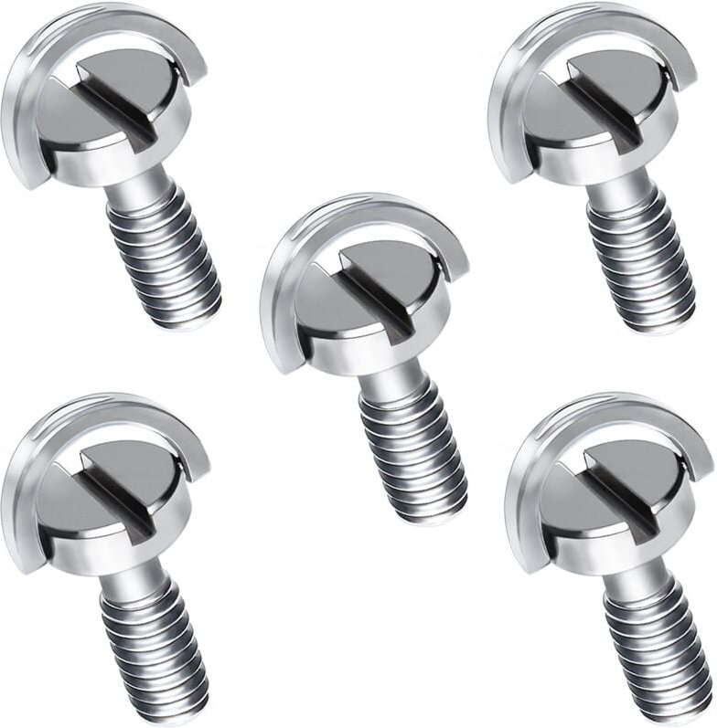 Jusch - 1/4 Zoll Edelstahl-Schraube, Kamera-Befestigungsschraube, Kamera-Kamera-Unterstützung, Stativablage