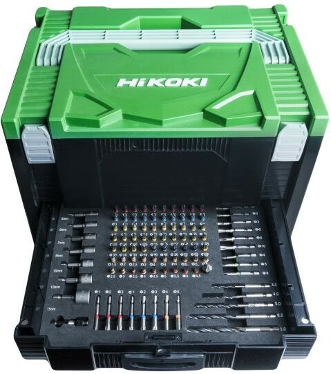 HiKOKI HSC mit Schublade und 100tlg. Zubehör - 40030037