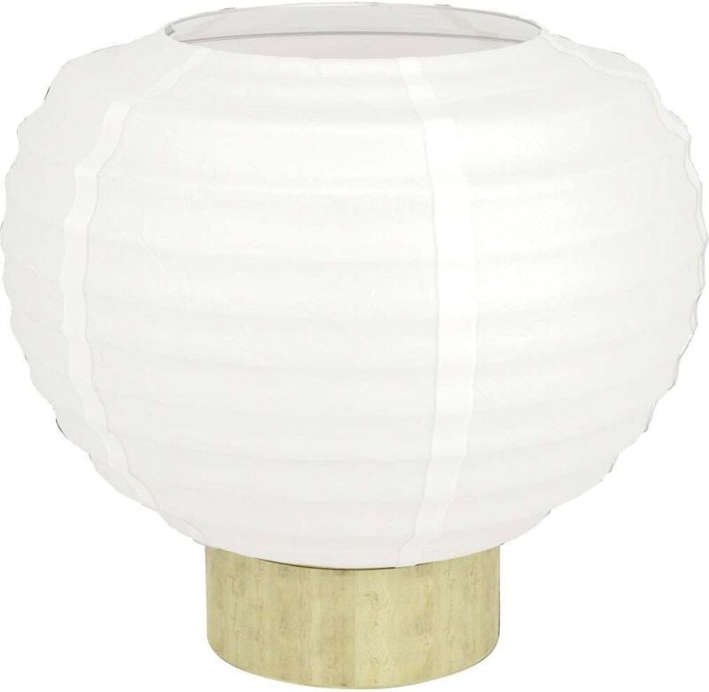 Tischleuchte Summerhill weiß natur 20 x 22,5 cm E27 Lampen - Eglo