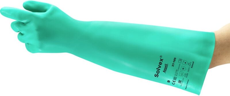 Chemikalienschutz-Handschuh-Paar AlphaTec Solvex 37-185, Handschuhgröße: 10 - Ansell