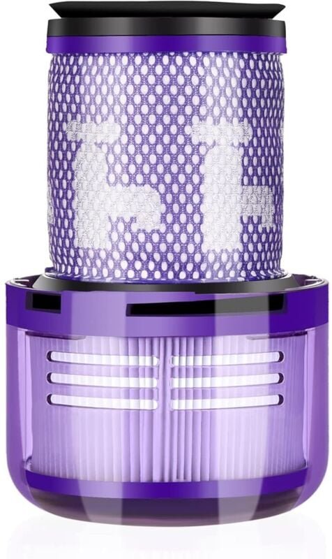 Geeignet für 1 Stück Ersatzfilter für Dyson V12 Slim Absolute Motorhead Akku-Stielsauger, Waschbar Ersatzteile Hepa Stau...